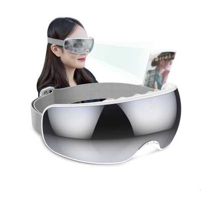Smart Eye Massager 4D Visualization Eye Massage Eye Mask Smart Glasses EMS Vibration 40℃ Hot Compress Relieve Eye Fatigue